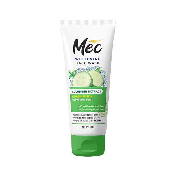 Mec Whitening Cucumber Extract Face Wash 100ml