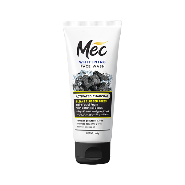 Mec Whitening Activated Charcoal Face Wash 100ml