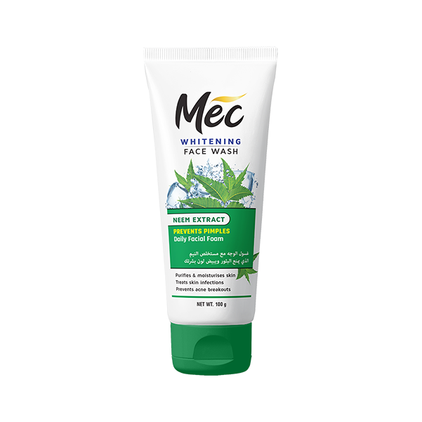 Mec Whitening Neem Extract Face Wash 100ml