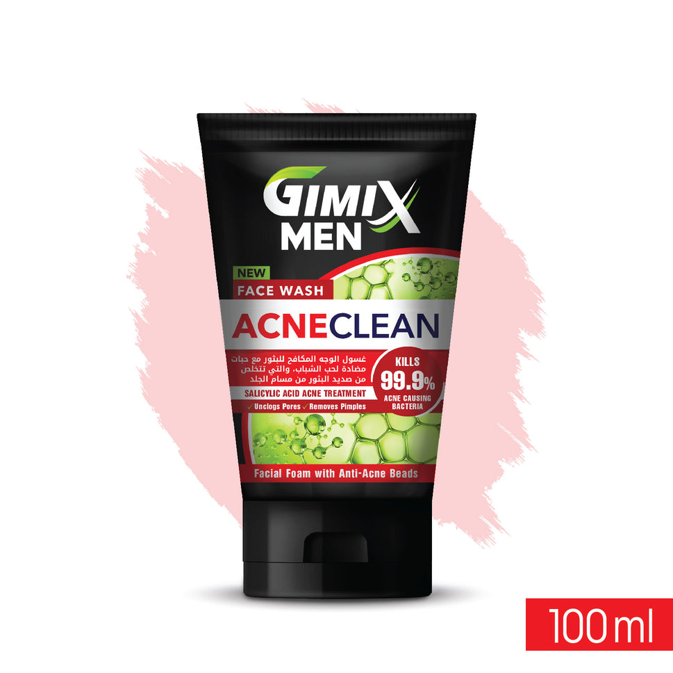 Gimix Men Acne Clean Face Wash 100ml