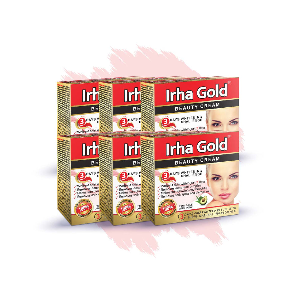 Irha Gold Beauty Cream Pack Of 6