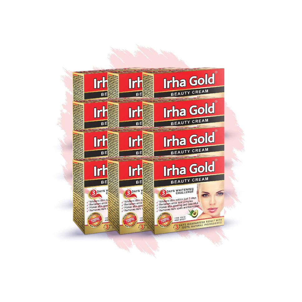 Irha Gold Beauty Cream Pack Of 12