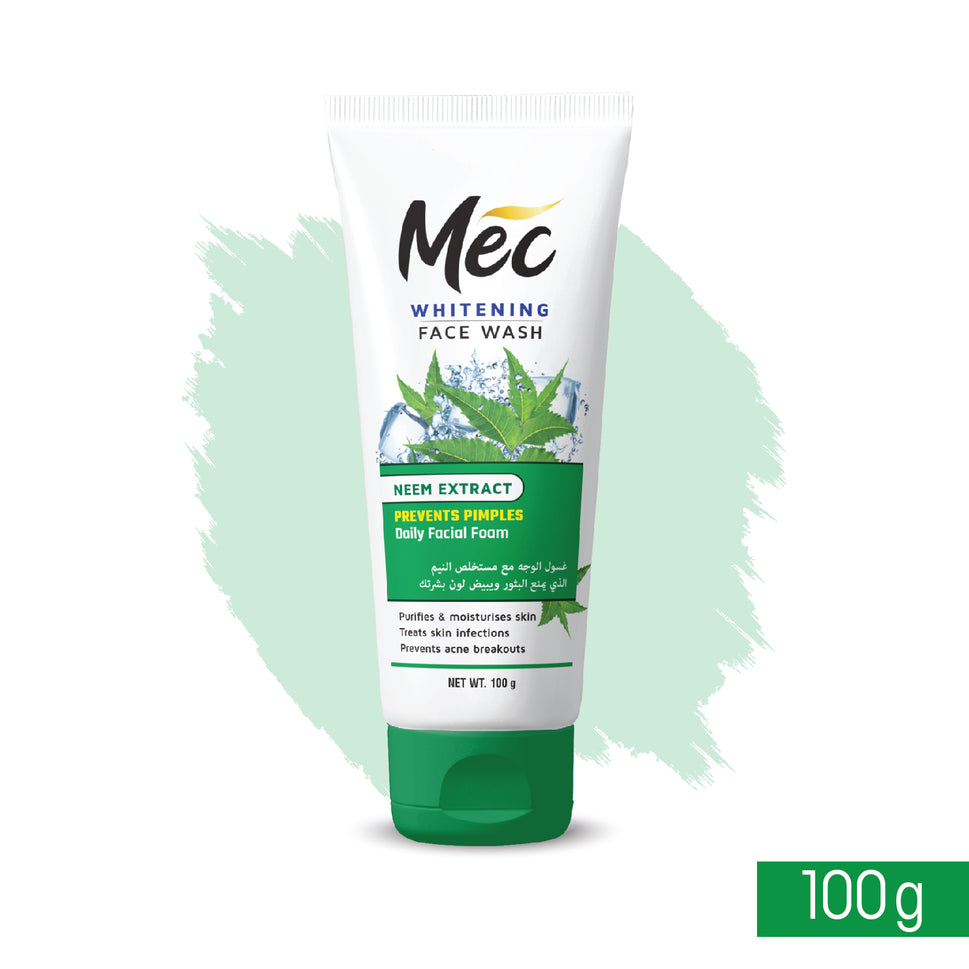 Mec Whitening Neem Extract Face Wash 100ml