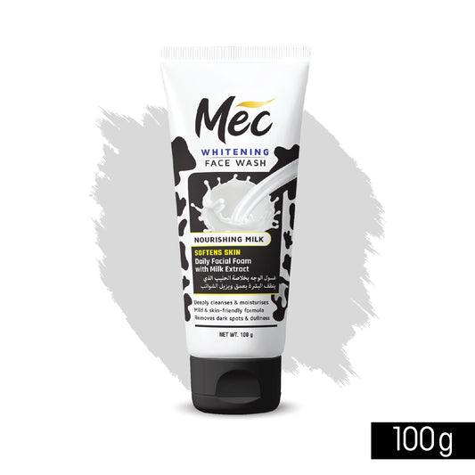 Mec Whitening Nourishing Milk Face Wash 100ml