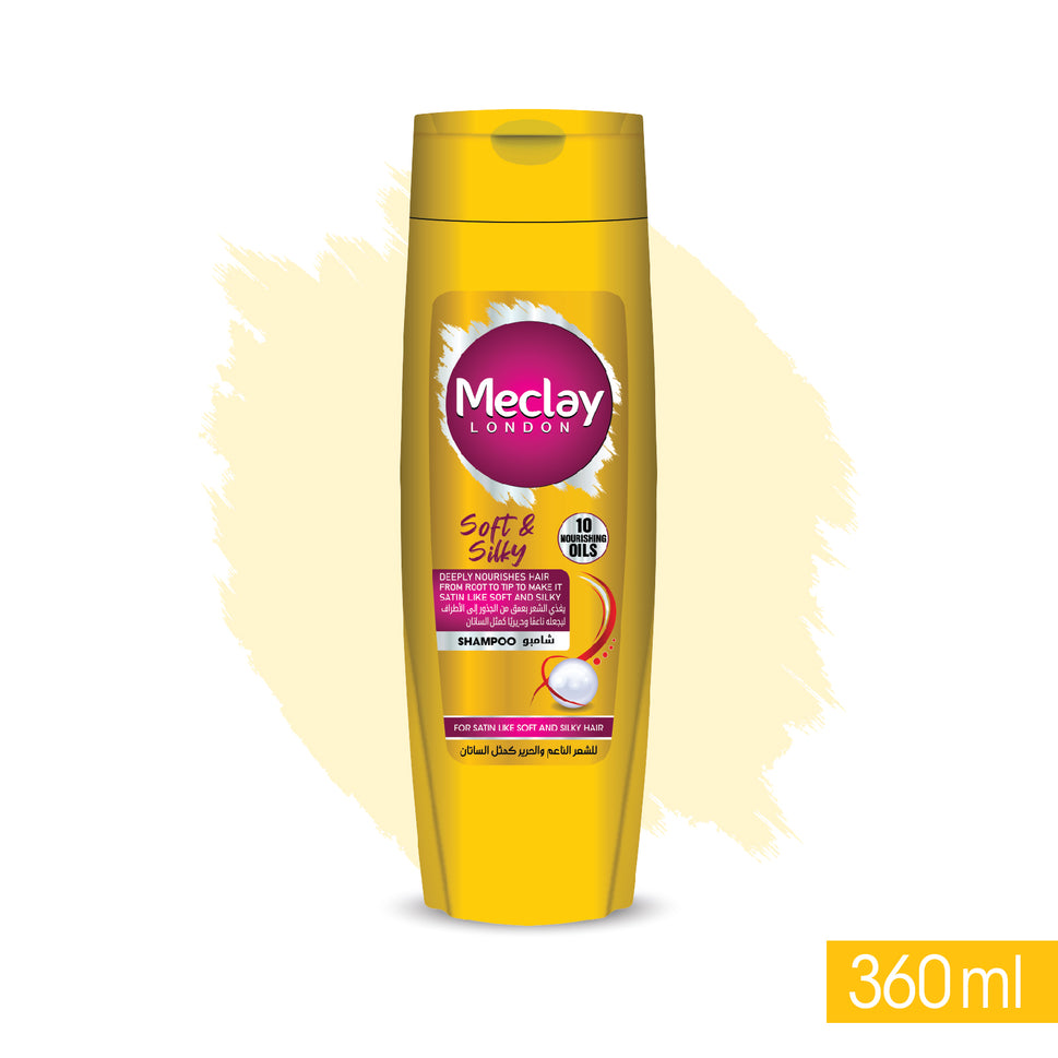 Meclay London Soft & Silky Shampoo 360ml