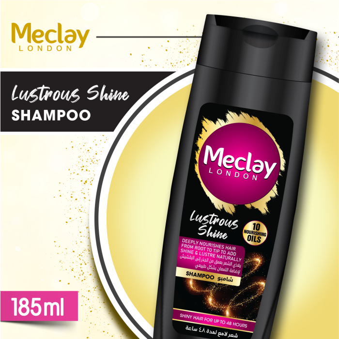 Meclay London Lustrous Shine Shampoo 185ml