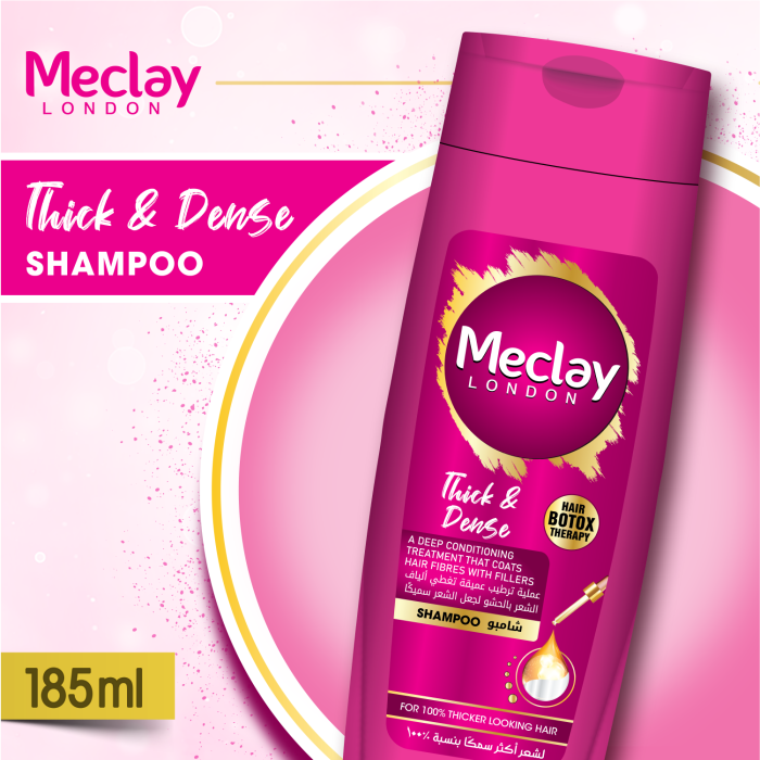 Meclay London Thick & Dense Shampoo 185ml