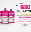 GLUPATONE Extreme Strong Whitening Emulsion Ultra Plus GS-120 For Face & Body 50ml (Pack Of 3)