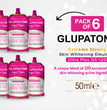 GLUPATONE Extreme Strong Whitening Emulsion Ultra Plus GS-120 For Face & Body 50ml (Pack Of 6)