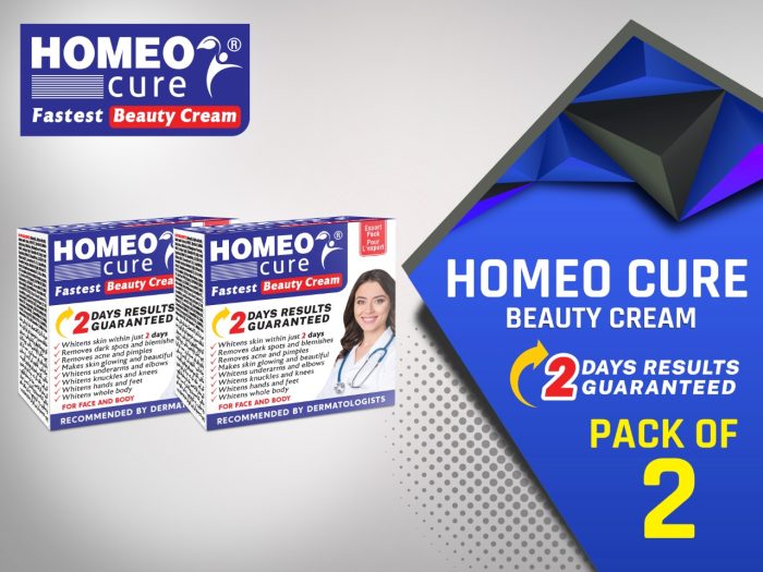 Pack of 2 Homeo Cure Beauty Cream