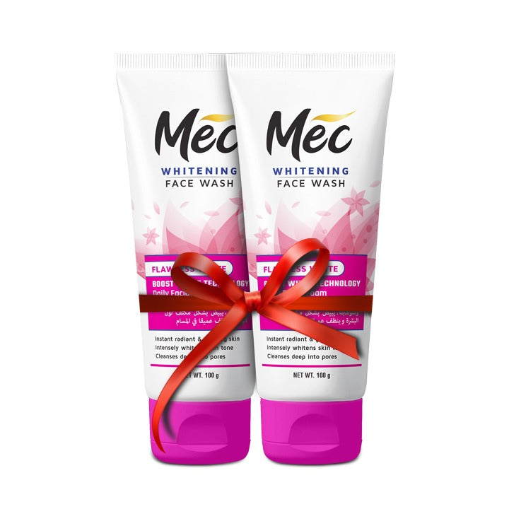 Pack of 2-Mec Flawless White Face Wash 100gm