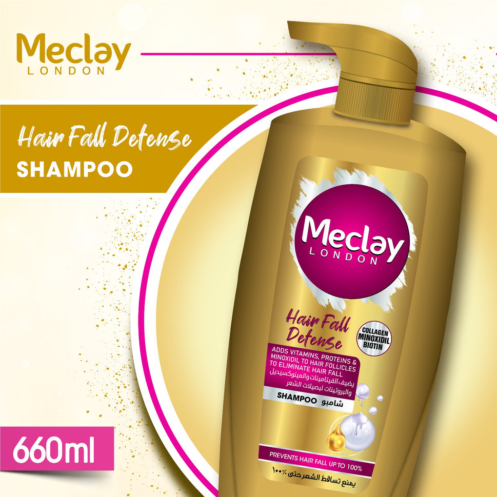 Meclay London Hair Fall Defense Shampoo 660ML