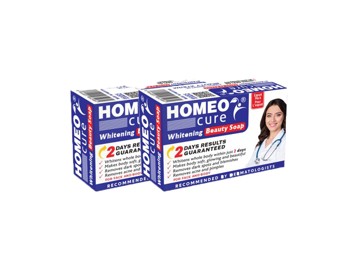 Homeo Cure Whitening Beauty Soap (Pack of 2)